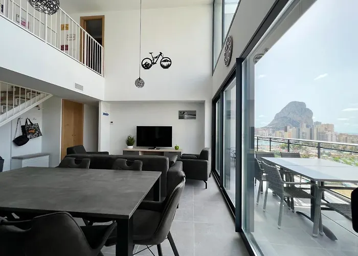 Beautiful Duplex Modern Apartment In Calpe